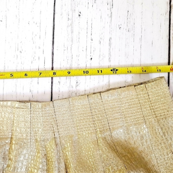 Gold Bebe Knee Length Animal Print Skirt - Picture 5 of 9